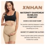 XNHAN Maternity Shapewear for Photoshoot Dress, Pregnant Underwear, Baby Shower Dress Nude L