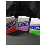 Propel Electrolyte Enhanced Water Drink Mix Powder Packets, Kiwi Strawberry Variety Pack, Zero Calorie & Zero Sugar Hydration with Electrolytes and Vitamins C & E (30 Packets)