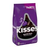 Hershey s Kisses SPECIAL DARK Mildly Sweet Chocolate Candy  Party Pack 32.1 oz