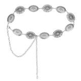 Voenkca Western Belts for Woman-Cowgirl-Cowboy-Country-Chain-Belt