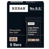 RXBar CHOCOLATE SEA SALT PROTEIN BAR, CHOCOLATE SEA SALT 5 bars