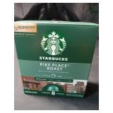 Starbucks by Nespresso Vertuo, Pike Place Roast, Medium Roast Nespresso Pods, 8 Count