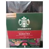 Starbucks by Nespresso Vertuo Line, Single-Origin Sumatra, Dark Roast Nespresso Pods, 8 ct