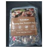 Kidney Tea 30 Bags Ginseng Five Treasure Tea Formula Traditional Chinese Herbal Kidney Cleanse Detox Repair for Women & Men