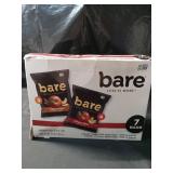 Bare Fruit Baked Crunchy Apple Chips Fuji Red and Cinnamon Snack Pack No Added Sugar Gluten Free Fruit Snacks - 7ct/3.7oz