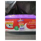 Horizon Organic Shelf Stable 1% Lowfat Vanilla Milk Boxes, 8 fl oz, 18 Count - 8g Protein per Serving, USDA Organic UHT, Ready to Drink for Lunchbox, Travel, or On-the-Go, No Refrigeration Needed