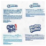 OREO Original, OREO Golden, CHIPS AHOY! & Nutter Butter Cookie Snacks Variety Pack, 56 Snack Packs (2 Cookies Per Pack)