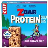 Zbar CHOCOLATE CHIP WHOLE GRAIN PROTEIN SNACK BARS, CHOCOLATE CHIP 5 bars