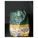 Starbucks Veranda Blend  Ground Coffee  Starbucks Blonde Roast Hot or Iced Coffee  28 oz