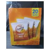 Goldfish Cheddar Cheese Crackers  Baked Snack Crackers  1 oz on-The-Go Snack Packs  20 Count Box