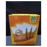 Goldfish Cheddar Cheese Crackers  Baked Snack Crackers  1 oz on-The-Go Snack Packs  20 Count Box