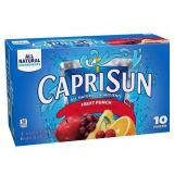 CAPRI SUN READY TO DRINK SOFT DRINK FRUIT PUNCH 10 pouches