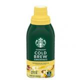 Starbucks Madagascar Vanilla Naturally Flavored  Bottled Cold Brew Coffee Concentrate Drink  32 oz