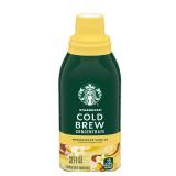 Starbucks Madagascar Vanilla Naturally Flavored  Bottled Cold Brew Coffee Concentrate Drink  32 oz