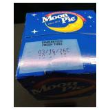 Moon Pie Mini Banana Marshmallow Sandwiches  1 Oz.  12 Count