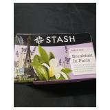 Stash Breakfast in Paris Black Tea Bags  18 Count  1.2 Oz