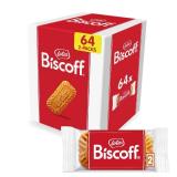 Lotus Biscoff Cookies, Caramelized Biscuit Cookie Snack, 128 Cookies, Vegan, (64 Count of 2 Pack)