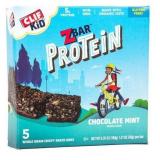 1Clif Kid Zbar - Chocolate Mint - Organic - Whole Grain Snack Bars - Granola Bars - 5ct - 6 boxes