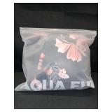 Aqua Eve Women Two Piece Plus Size Tankini Swimsuit with Shorts Tummy Control Bathing Suit Flowy Swimwear Orange Floral 14W