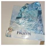 Disney Frozen Elsa Classic Blue Satin Dress for Girls Size 4-6X