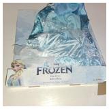Disney Frozen Elsa Classic Blue Satin Dress for Girls Size 4-6X