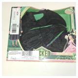 Wicked Deluxe Elphaba Black Defying Gravity Dress Up Set