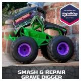 Monster Jam Smash and Bash Grave Digger Remote Control Vehicle 1:15 Scale