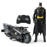 Spin Master DC Comics, Batman, Batcycle + 30 cm Batman Action Figure, from 4 Years