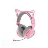 Razer Kraken Kitty V3 Pro Wireless RGB Kitty Headset for Gaming and Streaming, WHITE