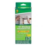 Duck Brand 62 in. x 420 in. Rolled Insulation Film Window Kit, Fits up to 10 Windows