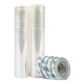 Duck Brand 62 in. x 420 in. Rolled Insulation Film Window Kit, Fits up to 10 Windows