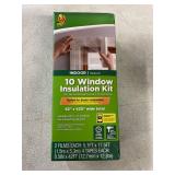 Duck Brand 62 in. x 420 in. Rolled Insulation Film Window Kit, Fits up to 10 Windows