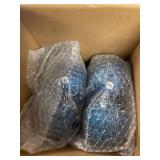 Leitee 16 Pcs 3.15 Inch Christmas Ball Ornaments Large Glitter Christmas Balls Decorations Shatterproof Xmas Tree Ornaments with Hanging Loop for Holiday Festival Party Wreath Home Decor(Navy Blue)