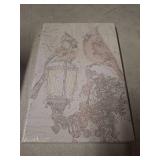 ZENDIYO Christmas Cardinal Paint by Numbers Kits for Adults Beginner on Canvas with Wooden Framed, Easy Adult Paint by Number Kits, DIY Acrylic Color Painting by Number for Home Decor Gift 8x12 Inch