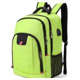 Della Gao Laptop Backpack for Men, Large Anti-Theft Business Travel Backpack with USB Charging Port, Water Resistant College School Computer Bag for Men/Women for 17 Inch Laptop and Notebook