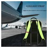 Della Gao Laptop Backpack for Men, Large Anti-Theft Business Travel Backpack with USB Charging Port, Water Resistant College School Computer Bag for Men/Women for 17 Inch Laptop and Notebook