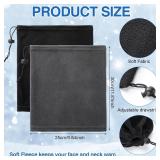 Eurzom 36 Pcs Winter Ear Warmer Headband Warmer Fleece Neck Gaiter Touch Screen Knit Gloves Set Earmuffs Face Mask Scarf Full Finger Gloves for Men Women Cold Weather Ski Running Cycling