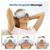 Bob and Brad EYE EASE Eye Massager Mask - 5 Modes, Heat Compression for Tired Dry Eyes - Pressure Point Care - Rejuvenate & Soothe - Spa-Like Treatment