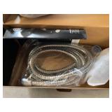 High Pressure Filtered Shower head with Handheld 7 Modes, 5 High Flow Hand Held Hydro Rain Showerhead with 60" Stainless Steel Hose and Adjustable Bracket, Premium Chrome