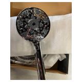 High Pressure Filtered Shower head with Handheld 7 Modes, 5 High Flow Hand Held Hydro Rain Showerhead with 60" Stainless Steel Hose and Adjustable Bracket, Premium Chrome