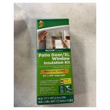 Duck Brand 84 in. x 120 in. Rolled Window Insulation Film Kit, Fits Patio Doors or XL Windows