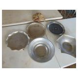 Selection of Aluminum Serving Trays