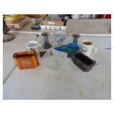 Selection of Decor - Blue Clay Stands