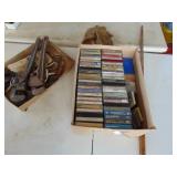 Large Box of Cassette Tapes - Country and Western - Soft Rock