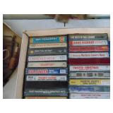 Large Box of Cassette Tapes - Country and Western - Soft Rock