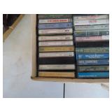 Large Box of Cassette Tapes - Country and Western - Soft Rock