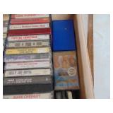 Large Box of Cassette Tapes - Country and Western - Soft Rock