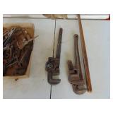 Pair of 18" pipe Wrenches
