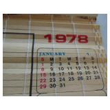 Pair of Vintage Calendars