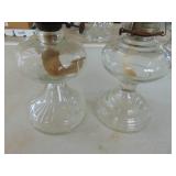 Pair of Oil Lamps